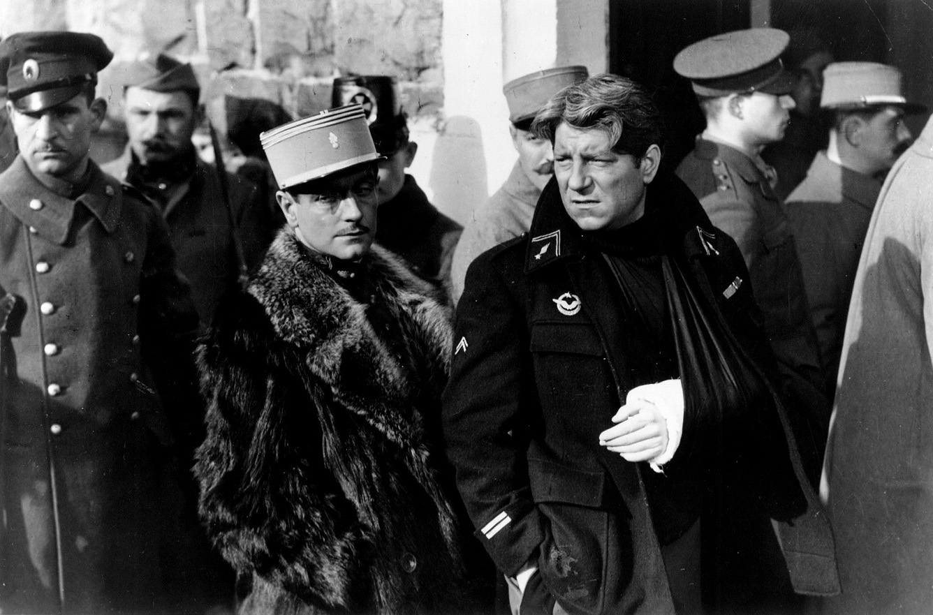 Pierre Fresnay and Jean Gabin in The Grand Illusion (1937)