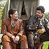 James Callis, Luke Pasqualino, and Howard Charles in The Musketeers (2014)