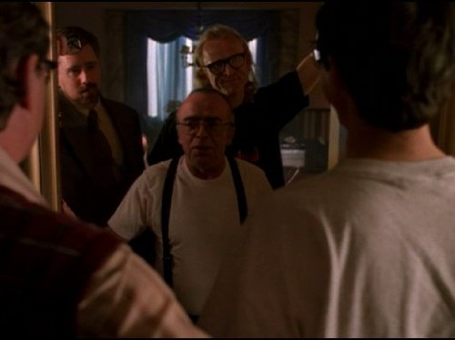 Tom Braidwood, Dean Haglund, and Bruce Harwood in The X-Files (1993)