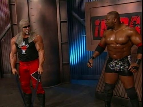 Scott Steiner and Monty Brown in TNA iMPACT! Wrestling (2004)