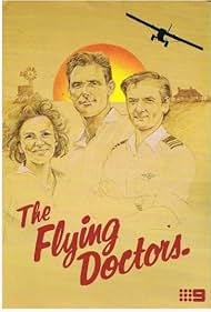 Liz Burch, Lewis Fitz-Gerald, and Andrew McFarlane in The Flying Doctors (1986)