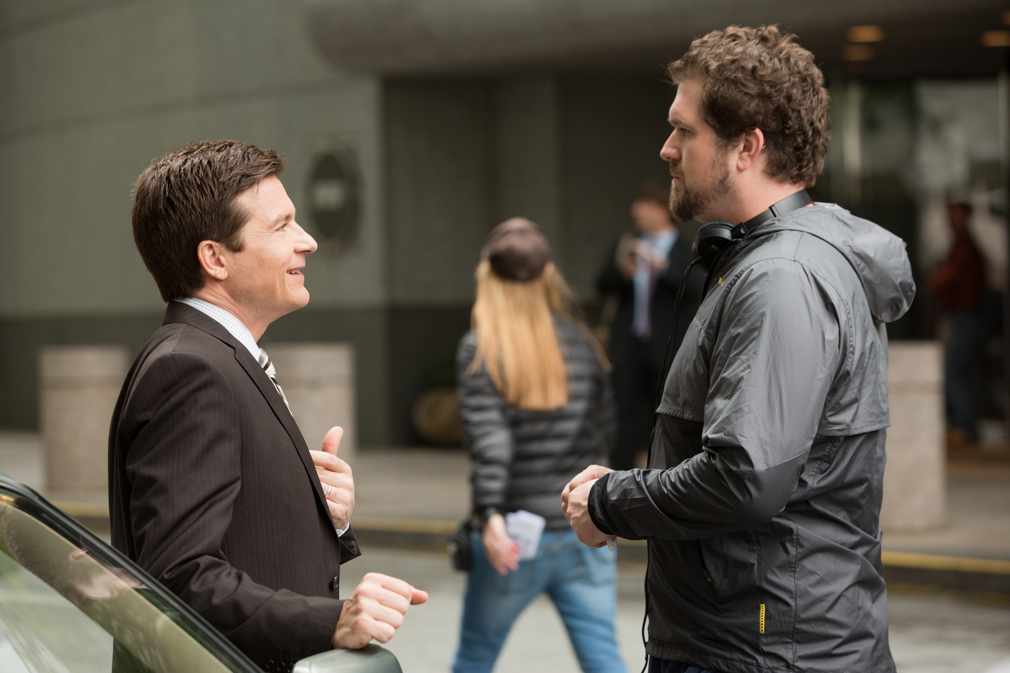 Jason Bateman and Seth Gordon in Identity Thief (2013)