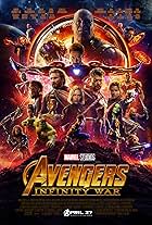 Don Cheadle, Robert Downey Jr., Josh Brolin, Vin Diesel, Paul Bettany, Bradley Cooper, Chris Evans, Sean Gunn, Scarlett Johansson, Elizabeth Olsen, Chris Pratt, Mark Ruffalo, Zoe Saldana, Benedict Wong, Terry Notary, Anthony Mackie, Chris Hemsworth, Dave Bautista, Benedict Cumberbatch, Chadwick Boseman, Sebastian Stan, Danai Gurira, Karen Gillan, Pom Klementieff, Letitia Wright, and Tom Holland in Avengers: Infinity War (2018)