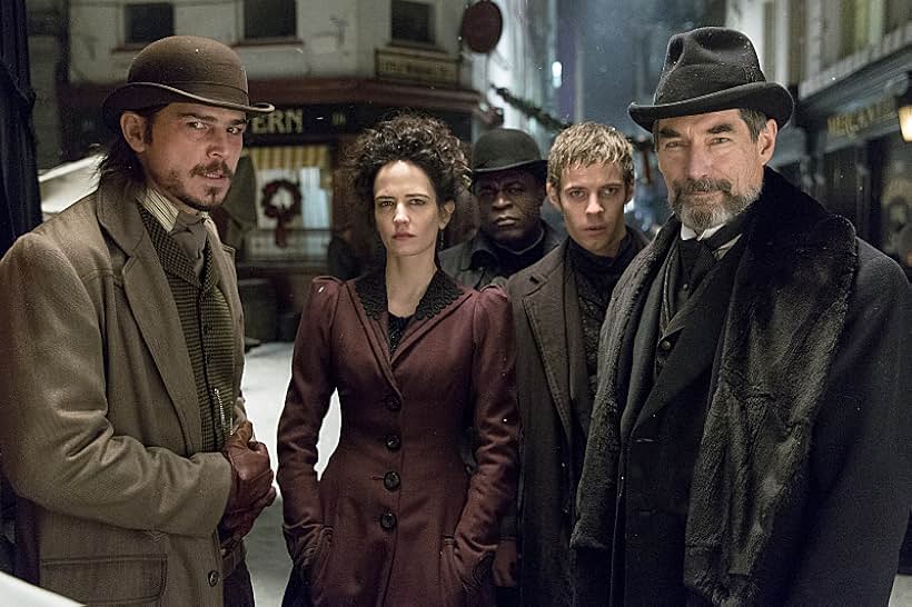 Timothy Dalton, Josh Hartnett, Danny Sapani, Eva Green, and Harry Treadaway in Penny Dreadful (2014)