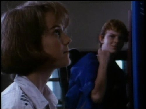 Sara Ballingall and Stefan Brogren in Degrassi High (1987)