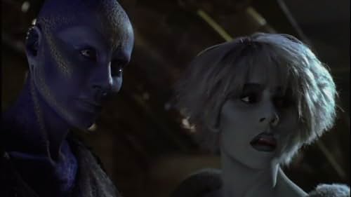 Gigi Edgley and Virginia Hey in Through the Looking Glass (1999)