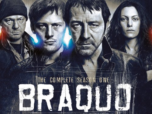 Jean-Hugues Anglade, Nicolas Duvauchelle, Karole Rocher, and Joseph Malerba in Braquo (2009)