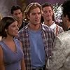 Mark-Paul Gosselaar, Tiffani Thiessen, Dustin Diamond, and Mario Lopez in Saved by the Bell: Wedding in Las Vegas (1994)