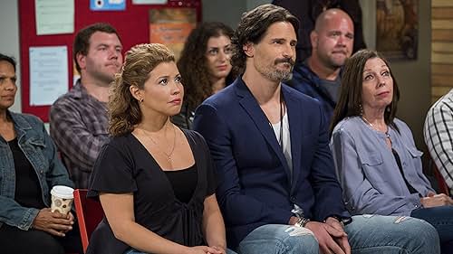 Justina Machado and Joe Manganiello in One Day at a Time (2017)