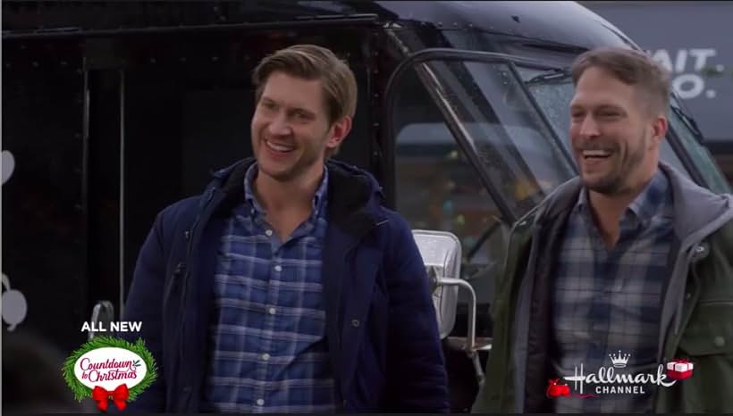 Greyston Holt and Jon Cor in Cross Country Christmas (2020)