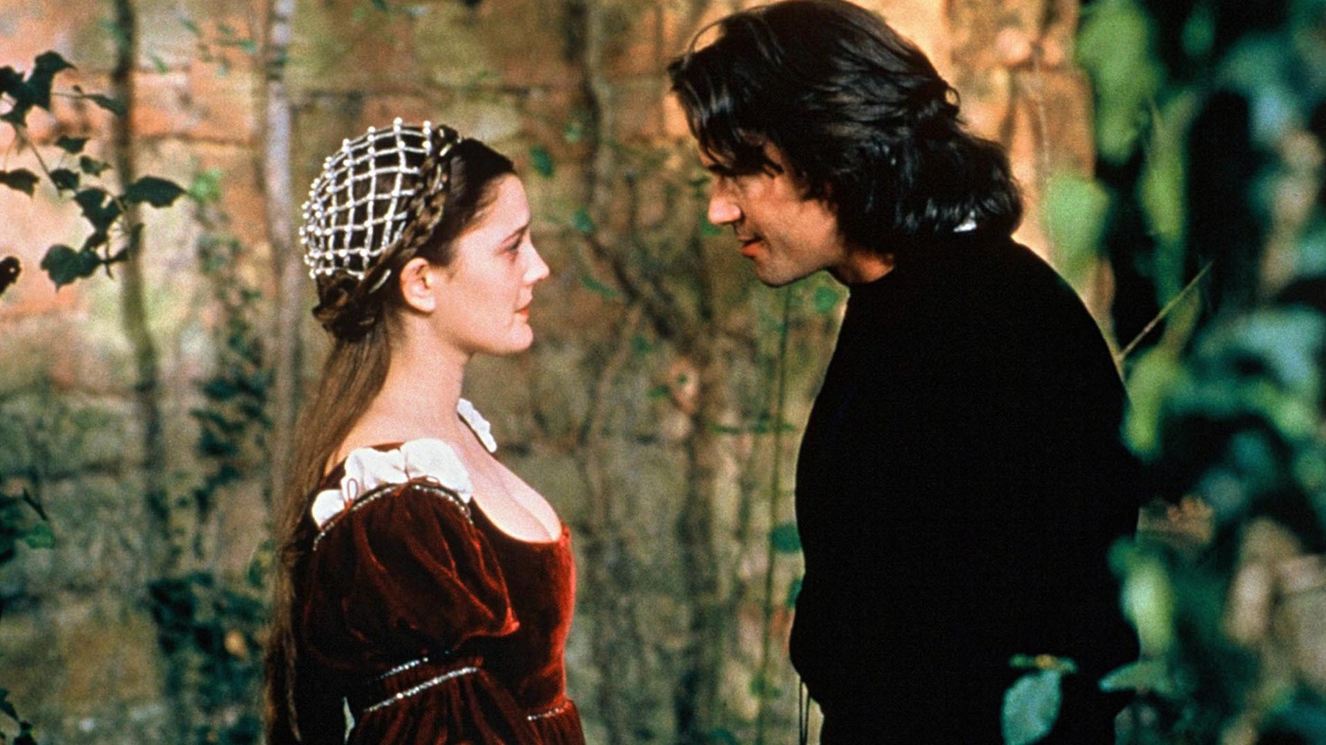 Drew Barrymore and Dougray Scott in Ever After: A Cinderella Story (1998)