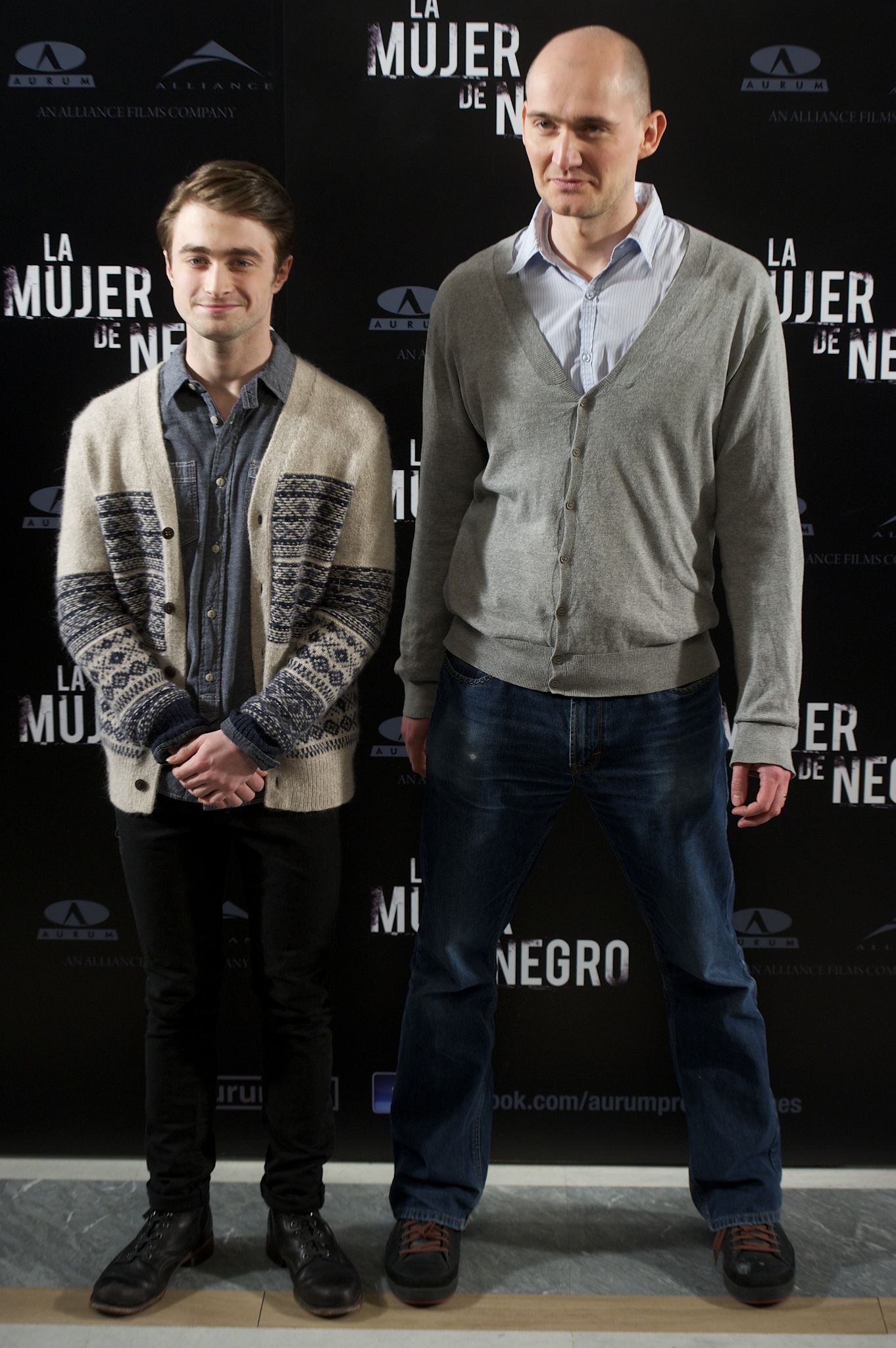 Daniel Radcliffe and James Watkins