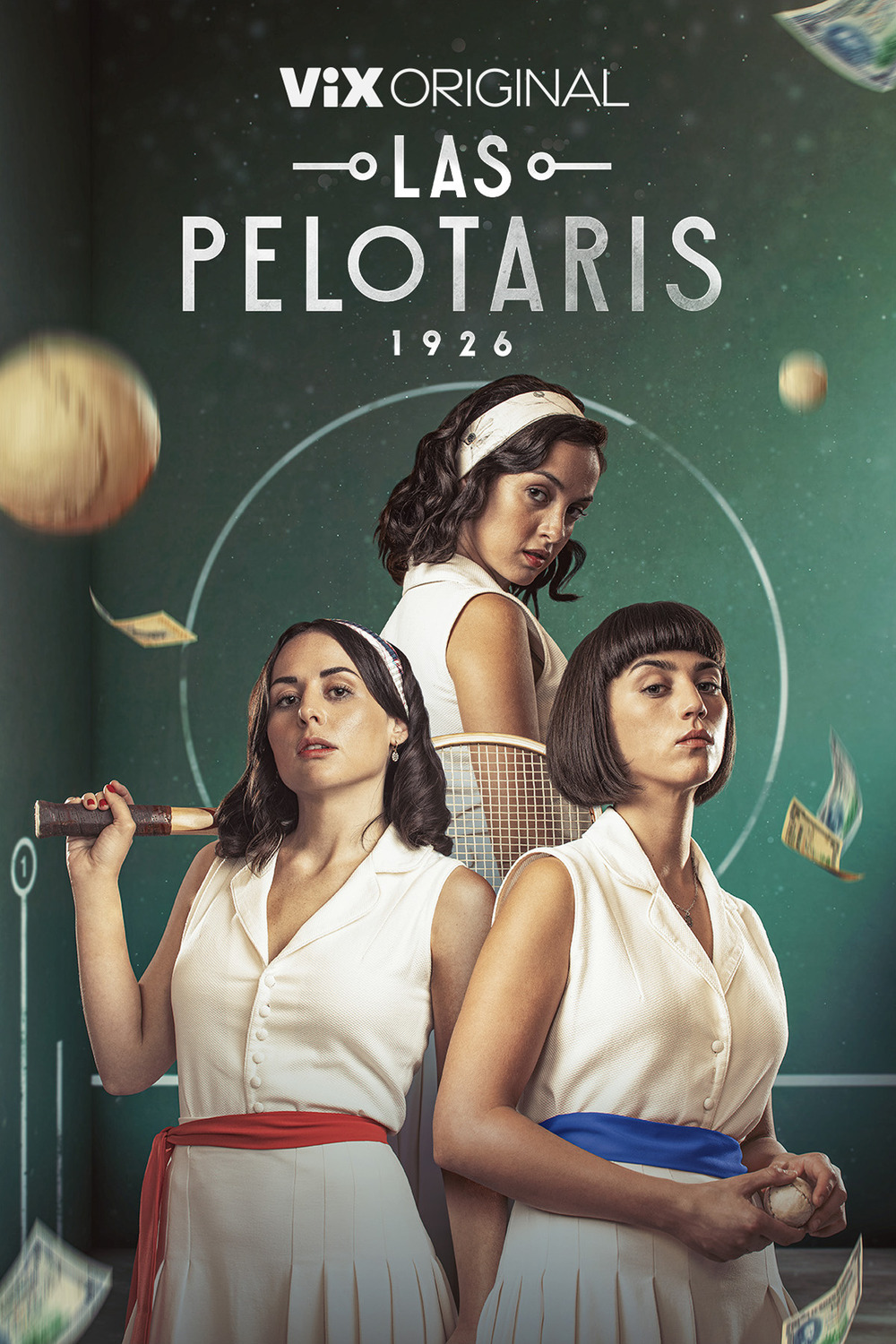 Claudia Salas, Zuria Vega, and María de Nati in Las Pelotaris (2023)