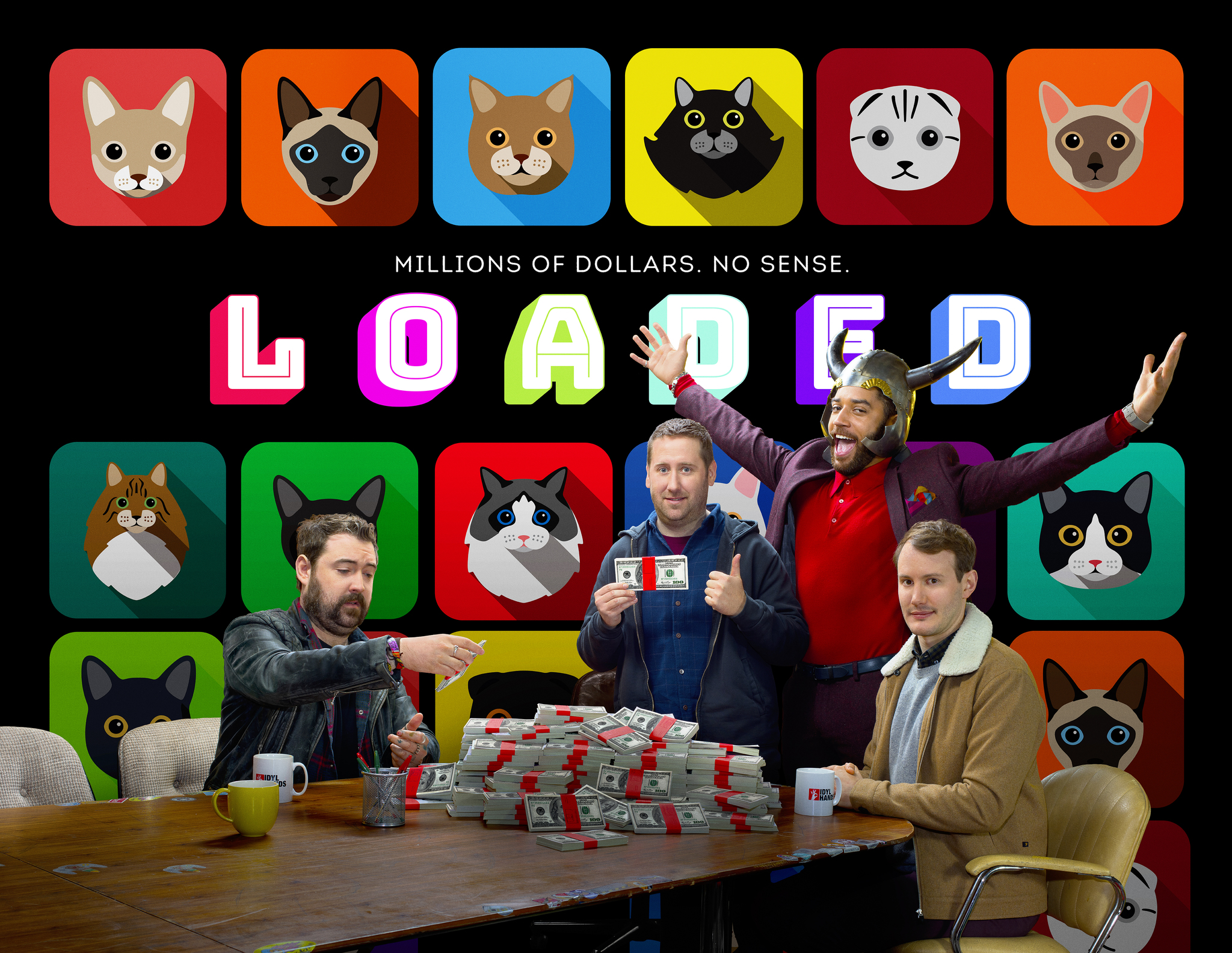 Jim Howick, Samuel Anderson, Nick Helm, and Jonny Sweet in Loaded (2017)