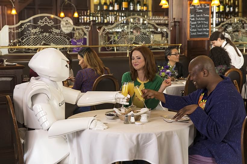 Ellie Kemper, Tituss Burgess, and Elise Mestichelli in Unbreakable Kimmy Schmidt (2015)