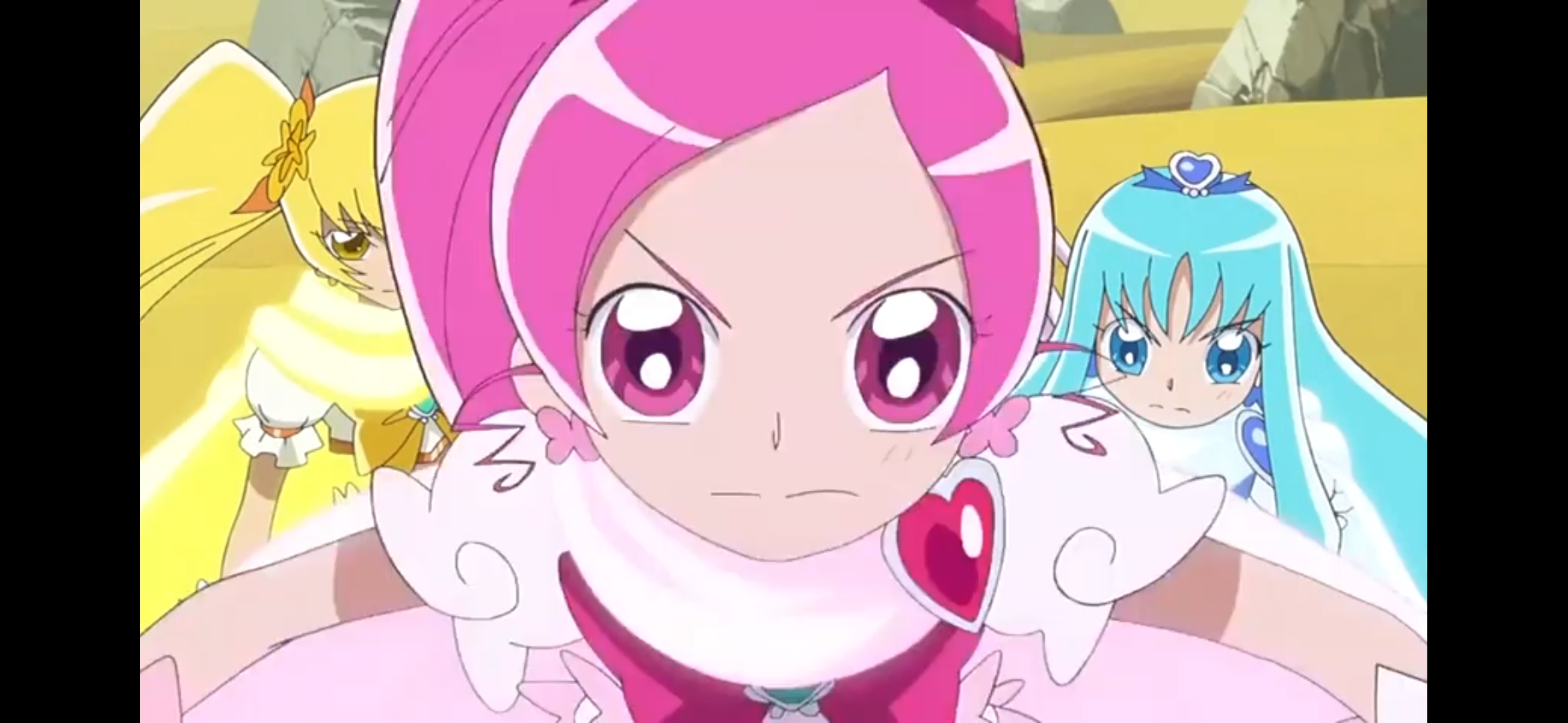 Julie, Kate, Callie, and Princess in HeartCatch PreCure! (2010)