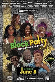 Margaret Avery, John Amos, Golden Brooks, Luenell, Faizon Love, Merle Dandridge, Charlyne Yi, and Antoinette Robertson in Block Party (2022)