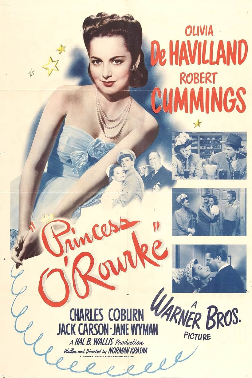 Olivia de Havilland and Robert Cummings in Princess O'Rourke (1943)