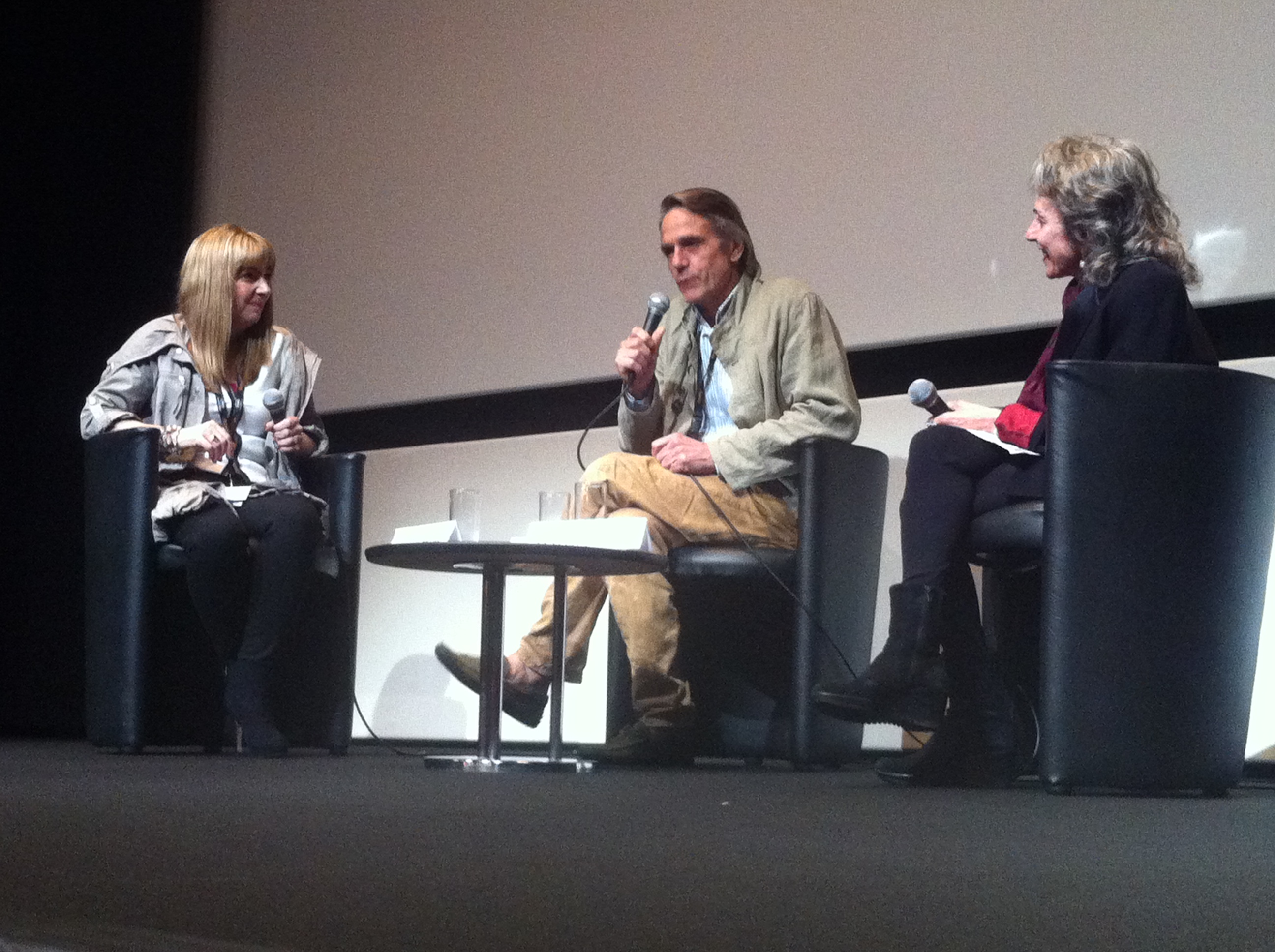 Candida Brady & Jeremy Irons Cannes 2012 interviewed by Annette Insdorf