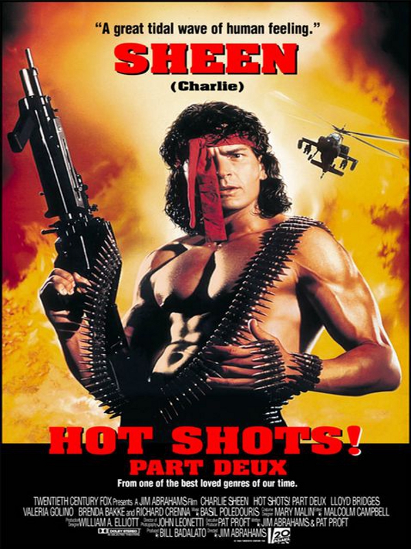 Charlie Sheen in Hot Shots! Part Deux (1993)