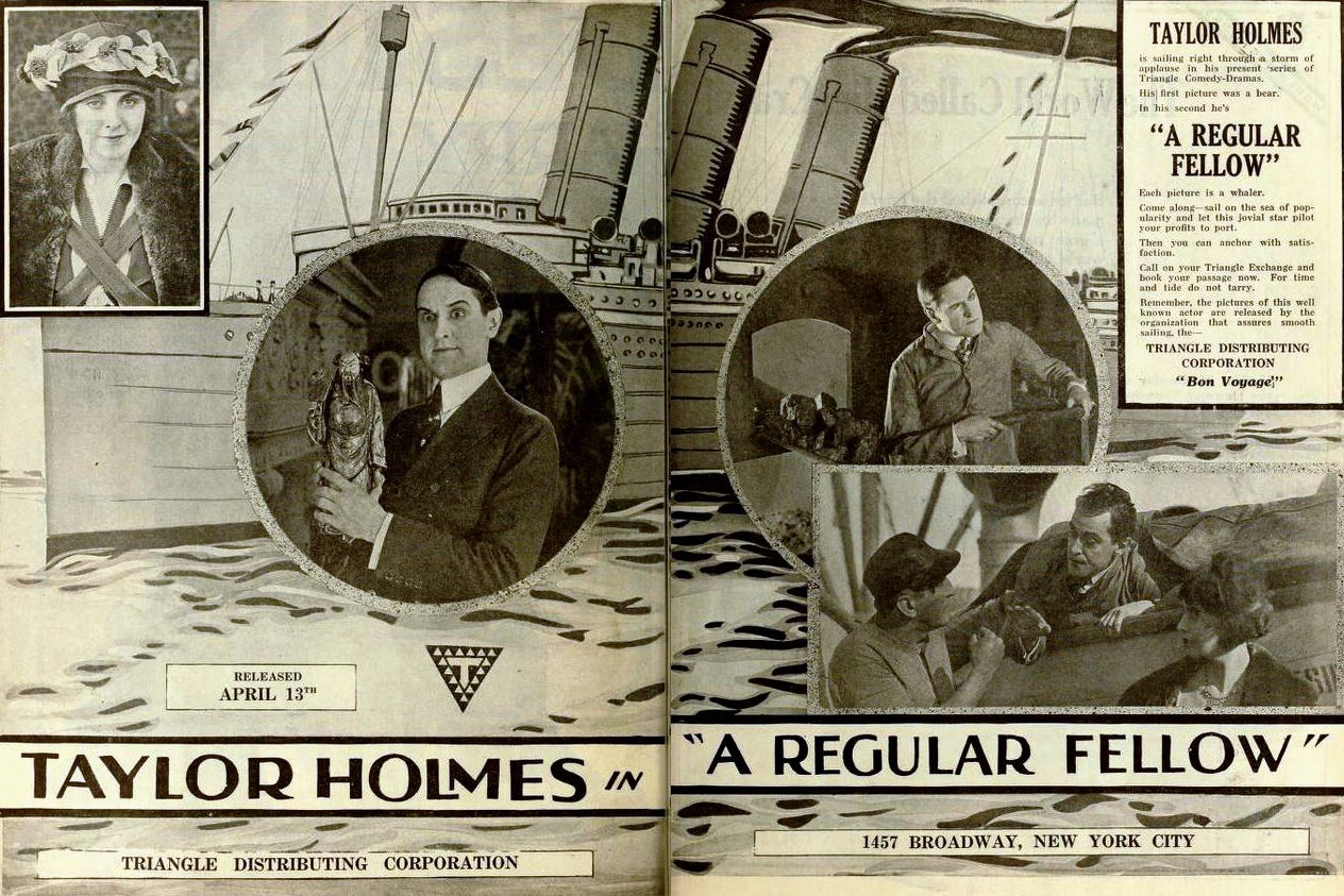 Taylor Holmes in A Regular Fellow (1919)