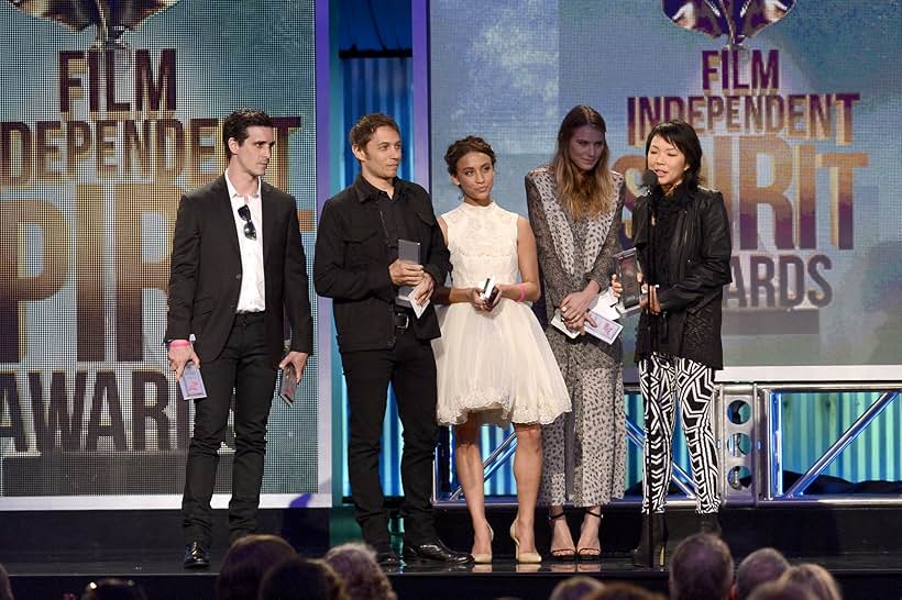 Sean Baker, Julia Kim, James Ransone, Stella Maeve, and Dree Hemingway at an event for Starlet (2012)