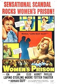 Jan Sterling, Ida Lupino, and Cleo Moore in Women's Prison (1955)