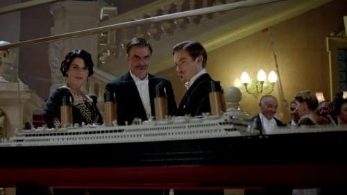 Neve Campbell, Chris Noth, and Kevin Zegers in Titanic: Blood and Steel (2012)