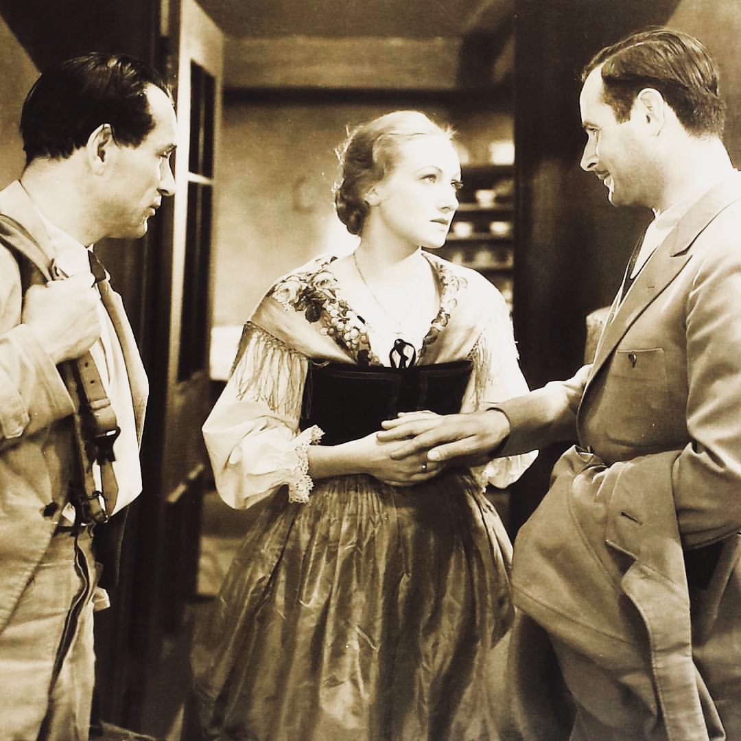 Tala Birell, Luis Trenker, and Victor Varconi in The Doomed Battalion (1932)