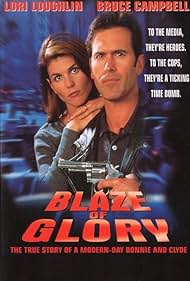 Bruce Campbell and Lori Loughlin in In the Line of Duty: Blaze of Glory (1997)