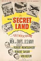 Van Heflin, Robert Taylor, and Robert Montgomery in The Secret Land (1948)