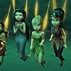 Lucy Liu, Raven-Symoné, Pamela Adlon, Mae Whitman, and Megan Hilty in Tinker Bell and the Legend of the NeverBeast (2014)