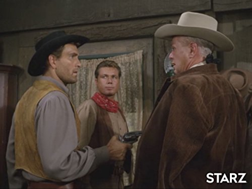 David Brian, John Smith, and Gregory Walcott in Laramie (1959)