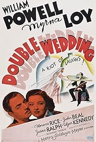 Myrna Loy and William Powell in Double Wedding (1937)