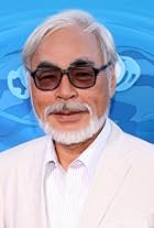 Hayao Miyazaki at an event for Ponyo (2008)