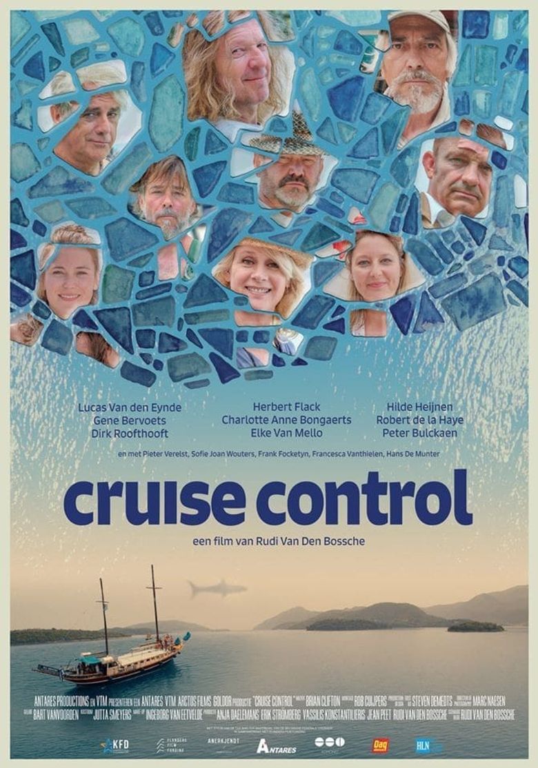 Gene Bervoets, Peter Bulckaen, Lucas Van den Eynde, Herbert Flack, Hilde Heijnen, Robert De La Haye, Dirk Roofthooft, Charlotte Anne Bongaerts, and Elke Van Mello in Cruise Control (2020)