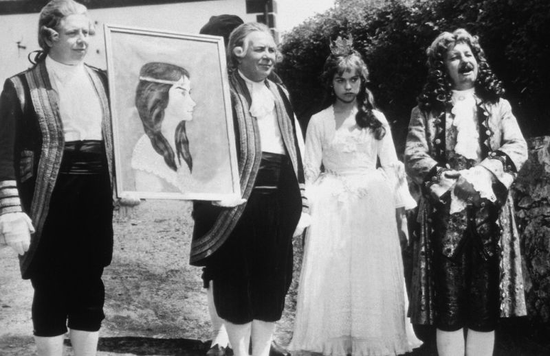 Lucie Tomková and Oldrich Vlach in O zatoulané princezne (1987)