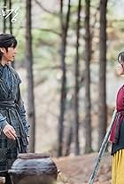 Kim So-hyun and Na In-woo in River Where the Moon Rises (2021)