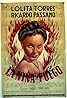 La niña de fuego (1952) Poster