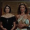 Teri Hatcher and Tracy Scoggins in Lois & Clark: The New Adventures of Superman (1993)