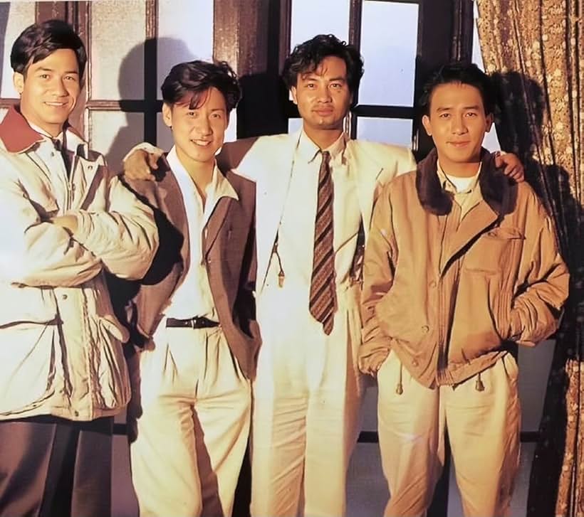 Jacky Cheung, Waise Lee, Tony Leung Chiu-wai, and Simon Yam in Bullet in the Head (1990)