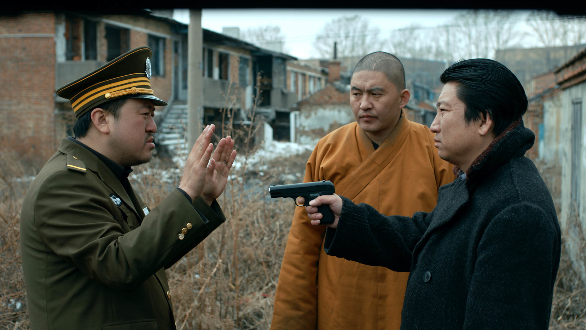 Zhiyong Zhang, Gang Xu, and Weihua Wang in Free and Easy (2016)