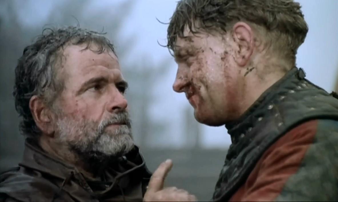 Kenneth Branagh and Ian Holm in Henry V (1989)