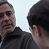 George Clooney and Raffey Cassidy in Tomorrowland (2015)