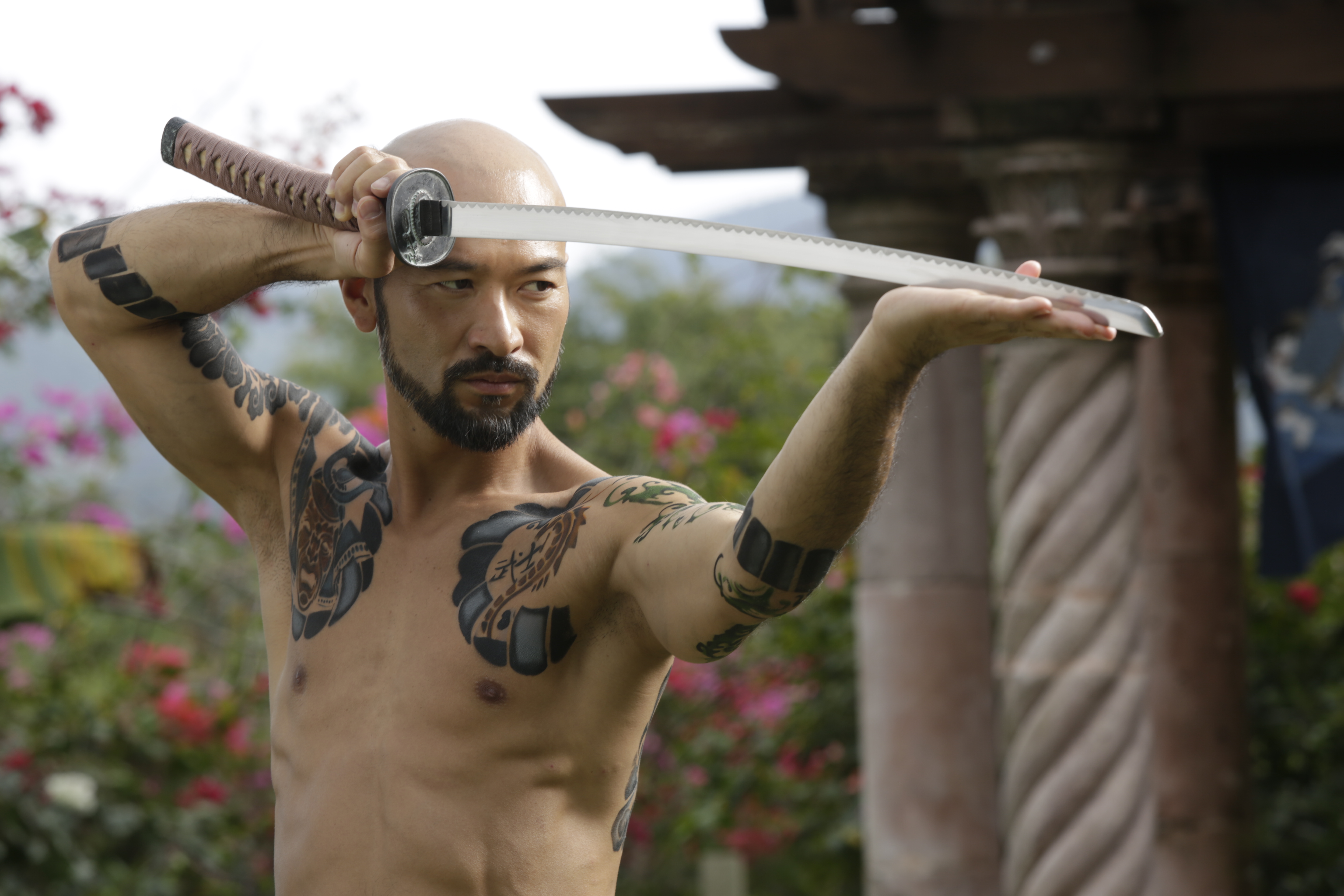 Masashi Odate in Falcon Rising (2014)