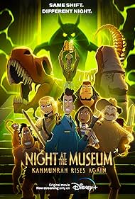 Steve Zahn, Dee Bradley Baker, Thomas Lennon, Akmal Saleh, Zachary Levi, Joseph Kamal, Kieran Sequoia, Jack Whitehall, Kelemete Misipeka, Alice Isaaz, Alexander Salamat, and Joshua Bassett in Night at the Museum: Kahmunrah Rises Again (2022)