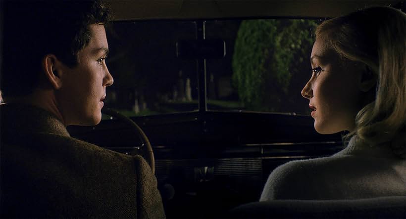 Sarah Gadon and Logan Lerman in Indignation (2016)