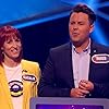 Russ Spencer and Natalie Powers in Pointless Celebrities (2010)