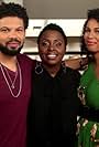 Jake Smollett, Jazz Smollett, and Ledisi in Living by Design Holiday Special (2019)