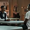 Isaiah Washington and Jessie T. Usher in Survivor's Remorse (2014)